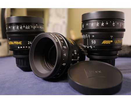 ARRI / ZEISS Ultra Prime Cinema 3-Lens Set (PL)