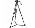 Manfrotto 504X Fluid Head & Aluminum Tripod w/ Ground Spreader