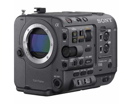 Sony FX6 Full-Frame Cinema Camera