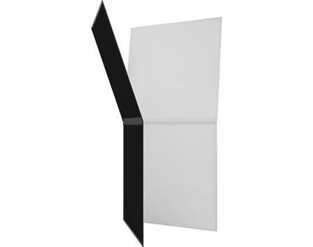 V-FLAT WORLD Foldable V-Flat 2.0 (Black/White)