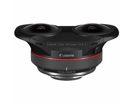 Canon RF 5.2mm f/2.8 L Dual Fisheye 3D VR Lens