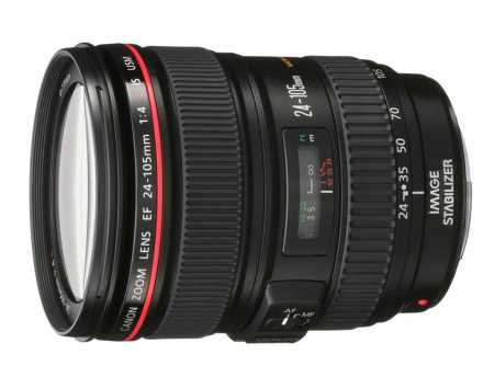 Canon EF 24-105mm f/4L IS USM AF lens