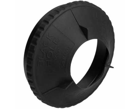 Bright Tangerine Black Hole Mini Rubber Donut for Matte Boxes with 114mm Rear Opening