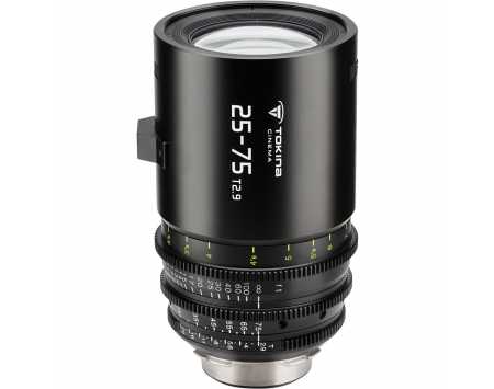 Tokina 25-75mm T2.9 Lens (PL/EF/E, S35+)