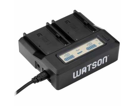 Watson Duo LCD Charger for BP-U Series Batteries