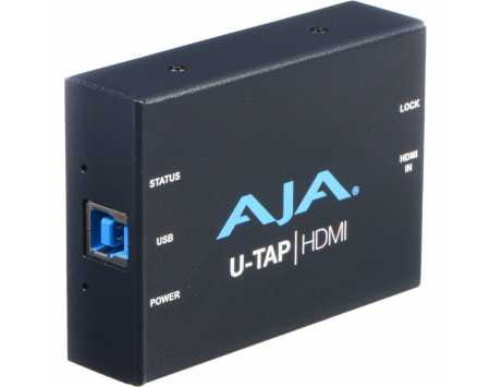 AJA U-TAP HDMI Capture Card (USB 3.2 Gen 1)