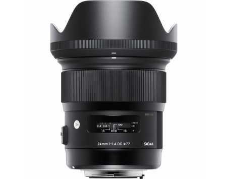 Sigma 24mm f/1.4 DG HSM Art Lens (EF)