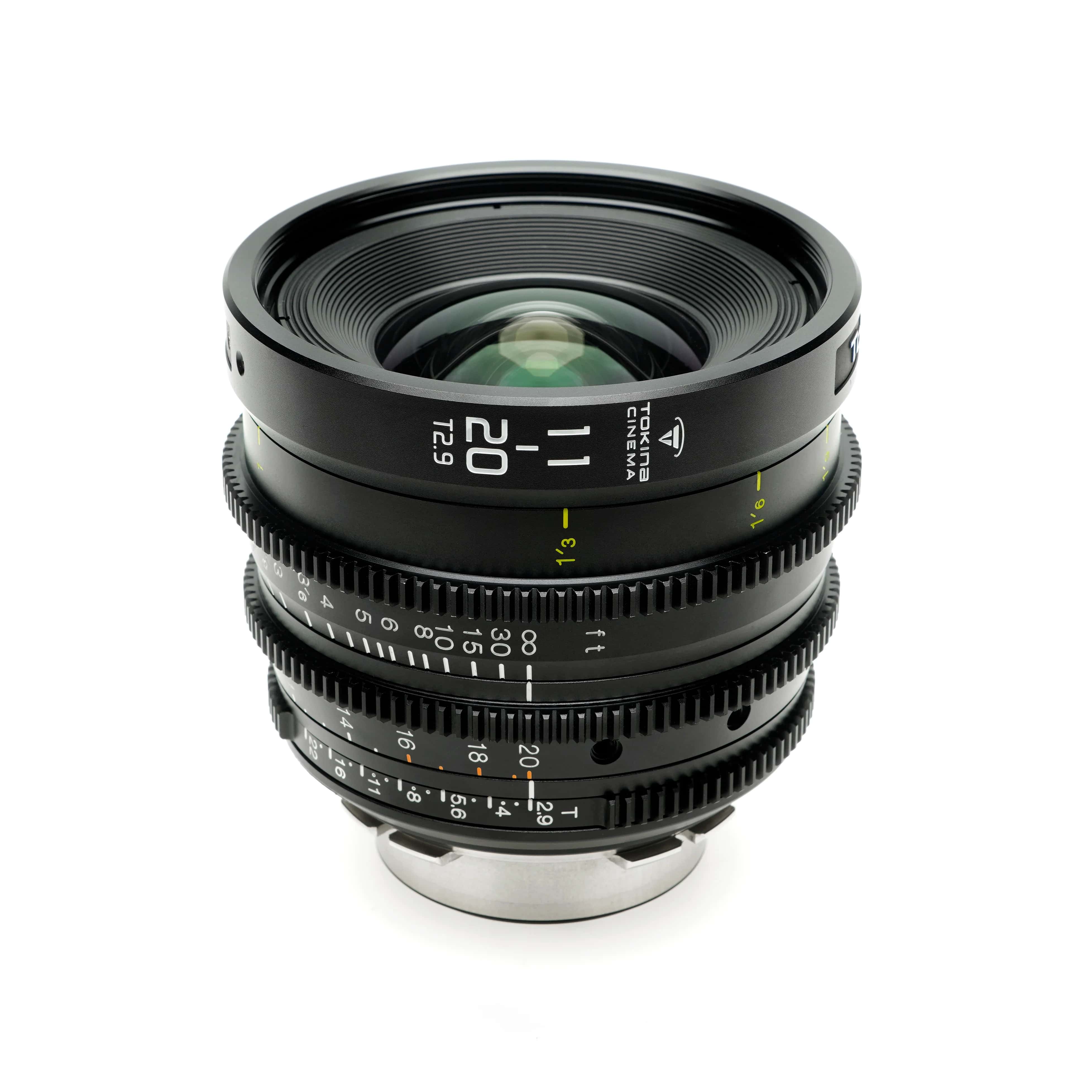 Tokina Cinema ATX 11-20mm T2.9 Wide-Angle Zoom Lens (PL/EF/E, S35)