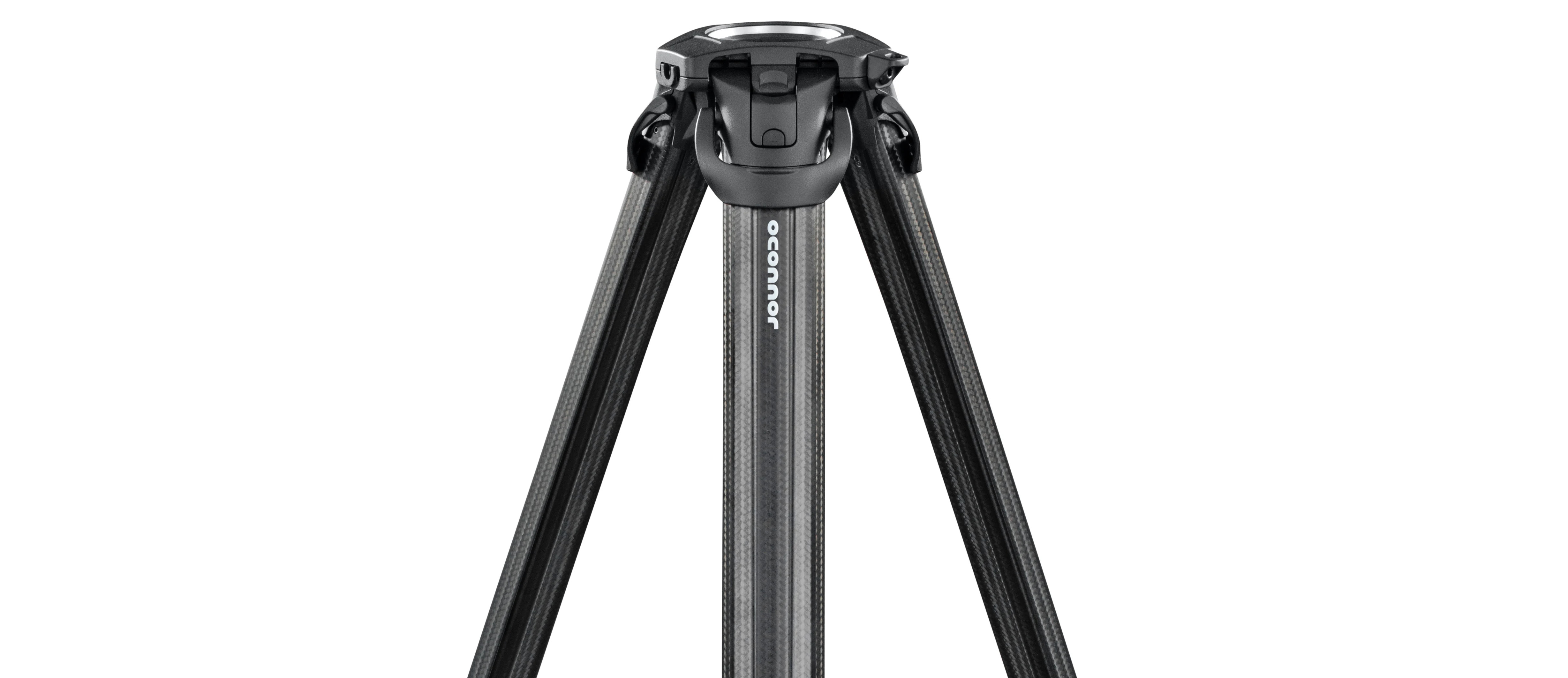 Sachtler flowtech 100 MS Carbon Fiber Tripod with Mid-Level Spreader & Rubber Feet