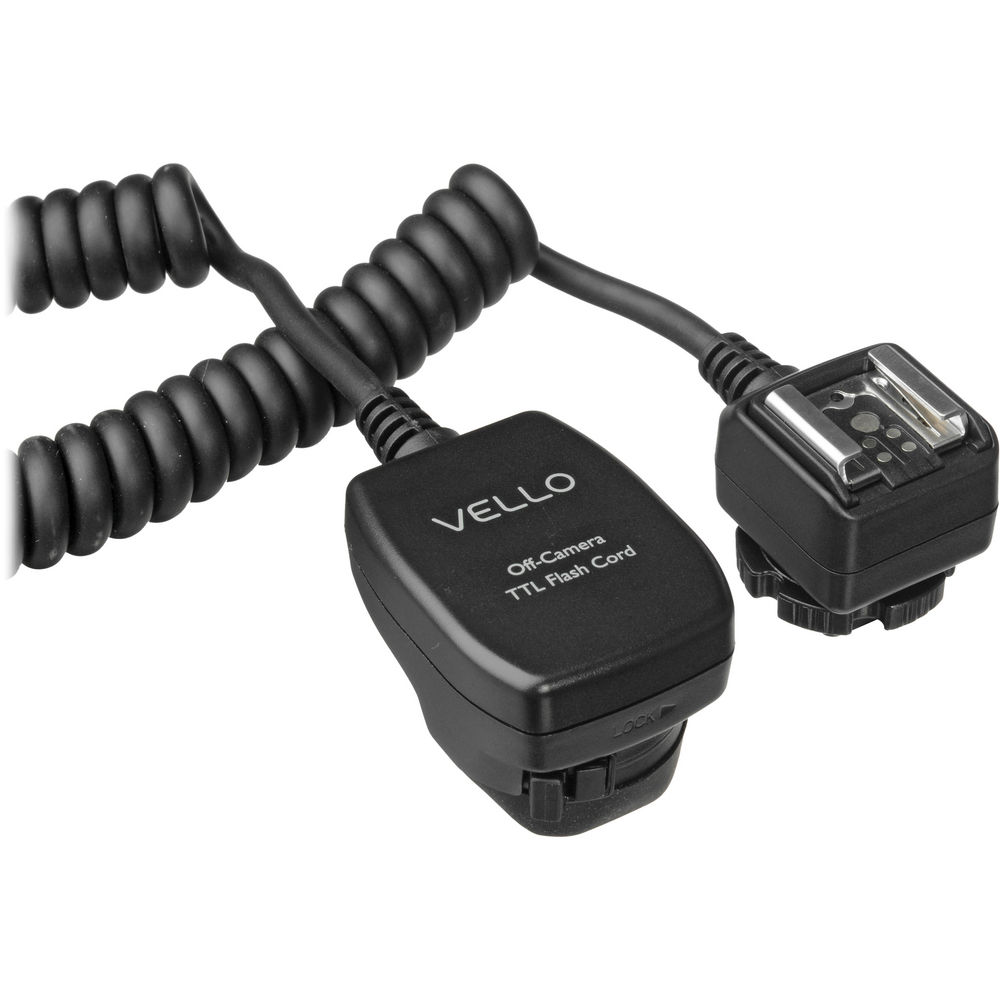 Off-Camera TTL Flash Cord for Canon Cameras (1.5')